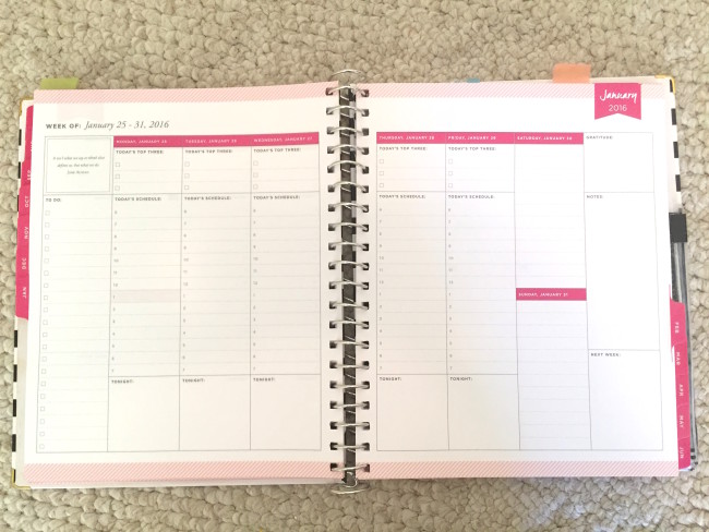 planner, planners, planner setup, week on two pages, day designer, work planner