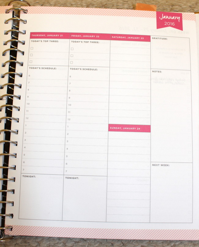 planner, day designer, week on two pages, planner setup