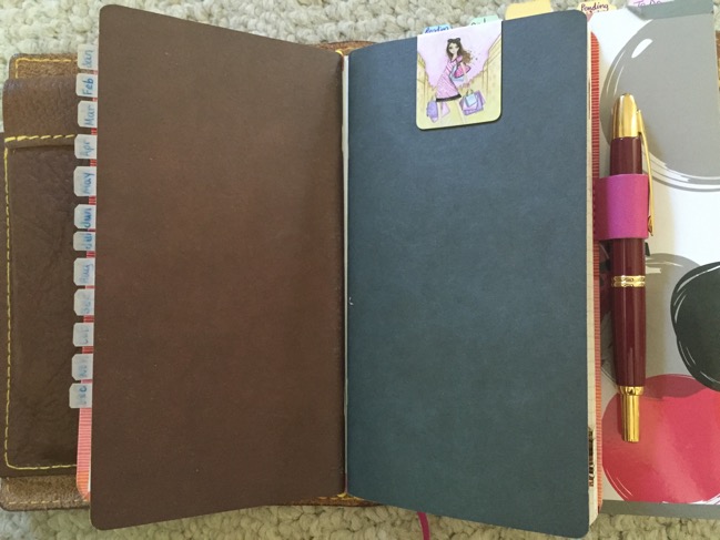 Planners, travelers notebook, bullet journal, one book July, Goulet Pens booklets, Tomoe River paper
