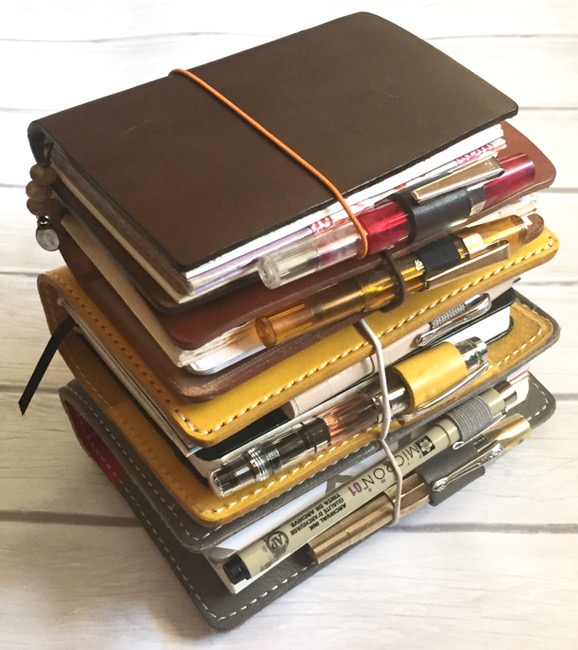fountain pen, affordable fountain pen, Kaweco, Kaweco Sport, Kaweco Classic Sport, Kaweco Skyline Sport, Kaweco Brass Sport, Kaweco tin, Midori, Chic Sparrow, traverlers notebook, Chic Sparrow Creme Brulee, Chic Sparrow Joy, Chic Sparrow Sidekick